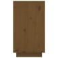 Portabottiglie Marrone 23x34x61 cm in Legno Massello di Pino