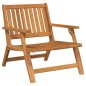 vidaXL Set di 4 sedie da giardino con tavolo in legno massello di acacia vidaXL Set di 4 sedie da giardino con tavolo in legno massello di acacia