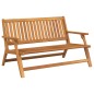 vidaXL Set di 4 sedie da giardino con tavolo in legno massello di acacia vidaXL Set di 4 sedie da giardino con tavolo in legno massello di acacia