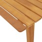 vidaXL Set di 4 sedie da giardino con tavolo in legno massello di acacia vidaXL Set di 4 sedie da giardino con tavolo in legno massello di acacia