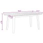 vidaXL Set di sedie da giardino con tavolo in legno massello di acacia vidaXL Set di sedie da giardino con tavolo in legno massello di acacia