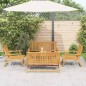 vidaXL Set di Sedie da Giardino con Tavolo, 5 Pezzi in Legno Massello di Acacia. vidaXL Set di Sedie da Giardino con Tavolo, 5 Pezzi in Legno Massello di Acacia.