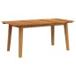 vidaXL Set di Sedie da Giardino con Tavolo, 5 Pezzi in Legno Massello di Acacia. vidaXL Set di Sedie da Giardino con Tavolo, 5 Pezzi in Legno Massello di Acacia.