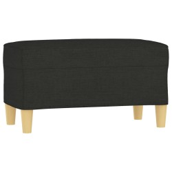 Panca Nero 70x35x41 cm in Tessuto