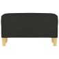 Panca Nero 70x35x41 cm in Tessuto
