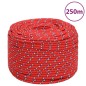 Corda Nautica Rossa 6 mm 250 m in Polipropilene Corda Nautica Rossa 6 mm 250 m in Polipropilene