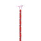 Corda Nautica Rossa 6 mm 250 m in Polipropilene Corda Nautica Rossa 6 mm 250 m in Polipropilene