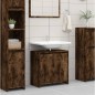Armadietto Bagno Rovere Fumo 60x33x61 cm in Legno Multistrato Armadietto Bagno Rovere Fumo 60x33x61 cm in Legno Multistrato