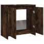 Armadietto Bagno Rovere Fumo 60x33x61 cm in Legno Multistrato Armadietto Bagno Rovere Fumo 60x33x61 cm in Legno Multistrato