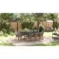 vidaXL Set da Pranzo da Giardino 9 Pezzi Grigio in Polirattan vidaXL Set da Pranzo da Giardino 9 Pezzi Grigio in Polirattan