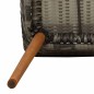 vidaXL Set da Pranzo da Giardino 7 Pezzi Grigio in Poly Rattan vidaXL Set da Pranzo da Giardino 7 Pezzi Grigio in Poly Rattan