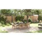 vidaXL Set da pranzo da giardino 7 pezzi beige in rattan sintetico vidaXL Set da pranzo da giardino 7 pezzi beige in rattan sintetico