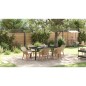 vidaXL Set da pranzo da giardino 7 pezzi beige in rattan sintetico vidaXL Set da pranzo da giardino 7 pezzi beige in rattan sintetico