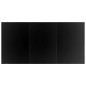 vidaXL Set da pranzo 5 pcs Grigio chiaro e nero 140 x 70 x 74 cm vidaXL Set da pranzo 5 pcs Grigio chiaro e nero 140 x 70 x 74 cm