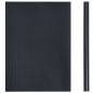vidaXL Set di 2 schermi per privacy da giardino in PVC, 35x0,19 m, grigio scuro e opaco vidaXL Set di 2 schermi per privacy da giardino in PVC, 35x0,19 m, grigio scuro e opaco