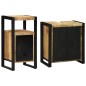 vidaXL Set di mobili per il bagno 2 pcs Legno di mango solido e grezzo vidaXL Set di mobili per il bagno 2 pcs Legno di mango solido e grezzo