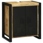 vidaXL Set di mobili per il bagno 2 pcs Legno di mango solido e grezzo vidaXL Set di mobili per il bagno 2 pcs Legno di mango solido e grezzo