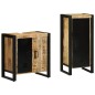 vidaXL Set di mobili per il bagno 2 pcs Legno di mango massello