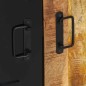 vidaXL Set di mobili per il bagno 2 pcs Legno di mango massello