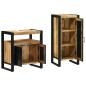 vidaXL Set di mobili per il bagno 2 pcs Legno di mango massello vidaXL Set di mobili per il bagno 2 pcs Legno di mango massello