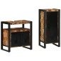 vidaXL Set di mobili per il bagno 2 pcs Legno massello riciclato