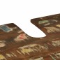 vidaXL Set di mobili per il bagno 3 pcs Legno massello riciclato