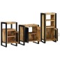 vidaXL Set di mobili per il bagno 3 pcs Legno di mango massello