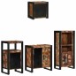 vidaXL Set di mobili per il bagno 4 pcs Legno massello riciclato vidaXL Set di mobili per il bagno 4 pcs Legno massello riciclato