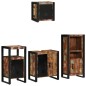 vidaXL Set di mobili per il bagno 4 pcs Legno massello riciclato vidaXL Set di mobili per il bagno 4 pcs Legno massello riciclato