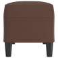 Panca Marrone 100x35x41 cm in Similpelle Panca Marrone 100x35x41 cm in Similpelle