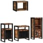 vidaXL Set di mobili per il bagno 4 pcs Legno massello riciclato vidaXL Set di mobili per il bagno 4 pcs Legno massello riciclato