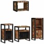 vidaXL Set di mobili per il bagno 4 pcs Legno massello riciclato vidaXL Set di mobili per il bagno 4 pcs Legno massello riciclato