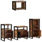 vidaXL Set di mobili per il bagno 4 pcs Legno massello riciclato vidaXL Set di mobili per il bagno 4 pcs Legno massello riciclato