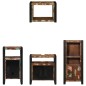 vidaXL Set di mobili per il bagno 4 pcs Legno massello riciclato vidaXL Set di mobili per il bagno 4 pcs Legno massello riciclato