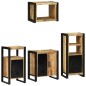 vidaXL Set di mobili per il bagno 4 pcs Legno di mango massello vidaXL Set di mobili per il bagno 4 pcs Legno di mango massello