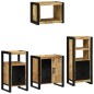 vidaXL Set di mobili per il bagno 4 pcs Legno di mango massello vidaXL Set di mobili per il bagno 4 pcs Legno di mango massello