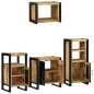 vidaXL Set di mobili per il bagno 4 pcs Legno di mango massello vidaXL Set di mobili per il bagno 4 pcs Legno di mango massello