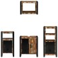 vidaXL Set di mobili per il bagno 4 pcs Legno massello riciclato vidaXL Set di mobili per il bagno 4 pcs Legno massello riciclato
