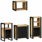 vidaXL Set di mobili per il bagno 4 pcs Legno di mango massello vidaXL Set di mobili per il bagno 4 pcs Legno di mango massello