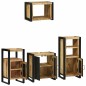 vidaXL Set di mobili per il bagno 4 pcs Legno di mango massello vidaXL Set di mobili per il bagno 4 pcs Legno di mango massello