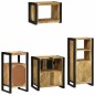 vidaXL Set di mobili per il bagno 4 pcs Legno di mango massello vidaXL Set di mobili per il bagno 4 pcs Legno di mango massello