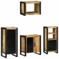 vidaXL Set di mobili per il bagno 4 pcs Legno di mango massello vidaXL Set di mobili per il bagno 4 pcs Legno di mango massello