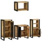 vidaXL Set di mobili per il bagno 4 pcs Legno di mango massello vidaXL Set di mobili per il bagno 4 pcs Legno di mango massello