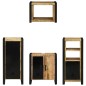 vidaXL Set di mobili per il bagno 4 pcs Legno di mango massello vidaXL Set di mobili per il bagno 4 pcs Legno di mango massello
