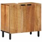 vidaXL Set di mobili per il bagno 3 pezzi in legno massello di acacia vidaXL Set di mobili per il bagno 3 pezzi in legno massello di acacia