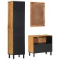 vidaXL Set di mobili per il bagno 3 pezzi in legno massello di acacia vidaXL Set di mobili per il bagno 3 pezzi in legno massello di acacia