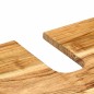 vidaXL Set di mobili da bagno in legno massello di acacia marrone vidaXL Set di mobili da bagno in legno massello di acacia marrone