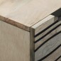 vidaXL Sideboards con cassetto Altro con archiviazione 2 pcs Bianco 60 x 33,5 x 75 cm