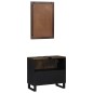 vidaXL Set di mobili per il bagno 2 pcs Noce Marrone Standard vidaXL Set di mobili per il bagno 2 pcs Noce Marrone Standard