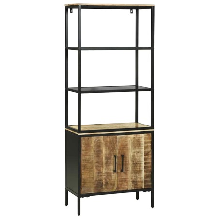 vidaXL Alto 70x35x180 cm Legno di Mango Grezzo